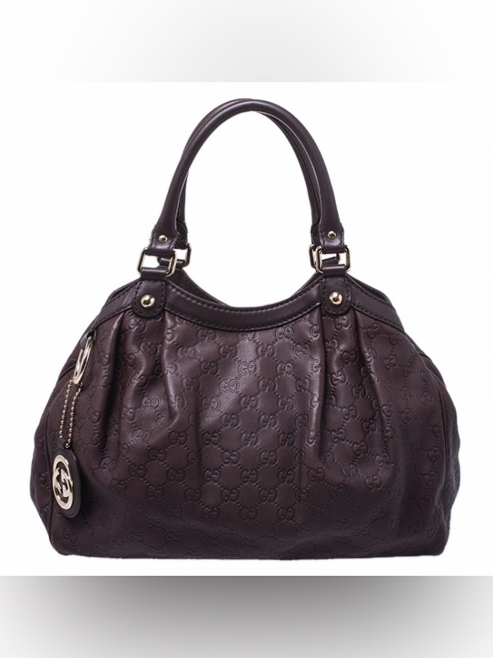 Vintage Gucci Guccissima Sukey Medium Tote Bag